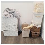 16 PC BASKETS & HOME ACCESSORIES