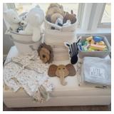 27 PC BABY DECO, CLOTHING, & ACCESSORIES