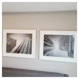 2 PC FRAMED ART