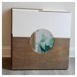 WOOD MIRROR DECO