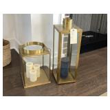 2PC CANDLE LANTERNS