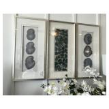 3PC FRAMED ART