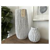 2PC VASE DECO