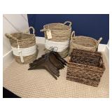 ASSORTED BASKET DECO