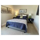 QUEEN UPHOLSTERED BED