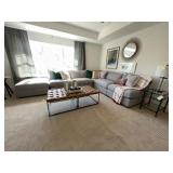 SECTIONAL W/STORAGE OTTOMAN