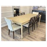 7PC DINING TABLE W/ CHAIRS