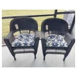 WICKER PATIO CHAIRS