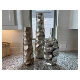 3PC ASSORTED VASES