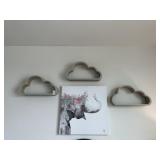 5PC ASSORTED WALL DECO