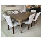 7PC DINING TABLE & CHAIRS