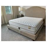KING UPHOLSTERED BED