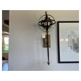 TWO (2) CANDLE SCONCES