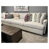 LONG SOFA W/ACCENT PILLOWS