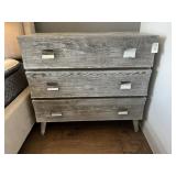 TWO (2) THREE-DRAWER CHESTS