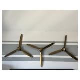 3PC METAL DECO PROPELLERS