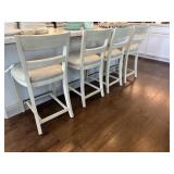FOUR (4) COUNTER STOOLS