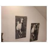 TWO (2) CANVAS PRINTS