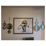 4PC WALL MIRRORS
