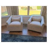 TWO (2) ACCENT CHAIRS