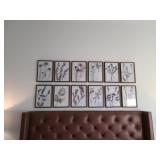 6PC FRAMED PRINTS