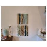 TWO (2) CANVAS PRINTS