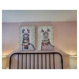 TWO (2) CANVAS PRINT