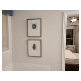 2PC FRAMED WALL ART