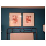 TWO (2) FRAMED PRINTS