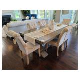 7PC DINING TABLE & CHAIRS