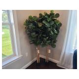 2PC FAUX FLOOR TREES