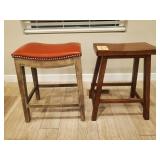 2PC ASSORTED BAR STOOLS