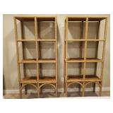 TWO (2) SHELVING UNITS