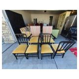SIX (6) DINING CHAIRS