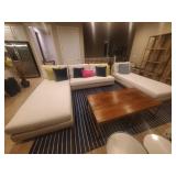 3PC SECTIONAL SOFA W/ PILLOWS