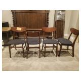 FOUR (4) DINING CHAIRS