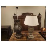 2PC ASSORTED LAMPS