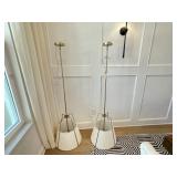2PC HANGING LIGHT FIXTURES
