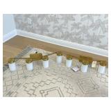 2PC WALL-MOUNT LIGHT FIXTURES
