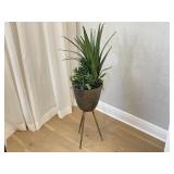 FAUX FLOOR PLANT