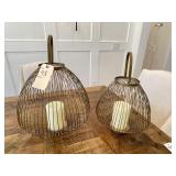 2PC CANDLEHOLDERS