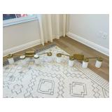 2PC WALL-MOUNT LIGHT FIXTURES