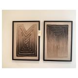 2PC FRAMED CANVASES