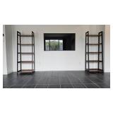 2PC SHELVING UNITS