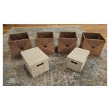6PC STORAGE BINS