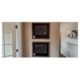 2PC FRAMED  WALL PRINTS