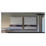 2PC FRAMED CANVASES