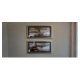 2PC FRAMED WALL ART