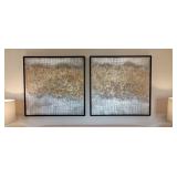 2PC FRAMED CANVASES