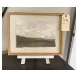FRAMED PRINT W/ STAND